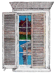 Windows & shutter illustration