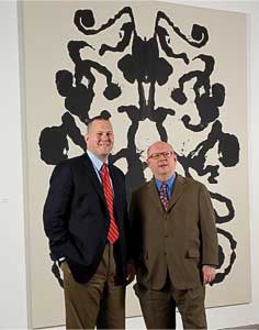 Randy Dearth and Tom Sokolowski, Director of The Andy Warhol Museum