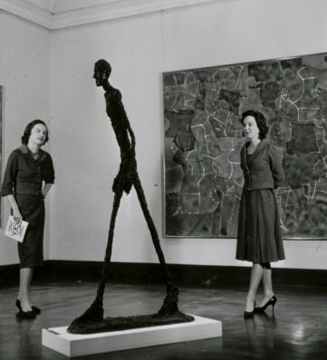 Installation view of the The 1961 Pittsburgh International Exhibition of Contemporary Painting and Sculpture, 1961, Carnegie Museum of Art