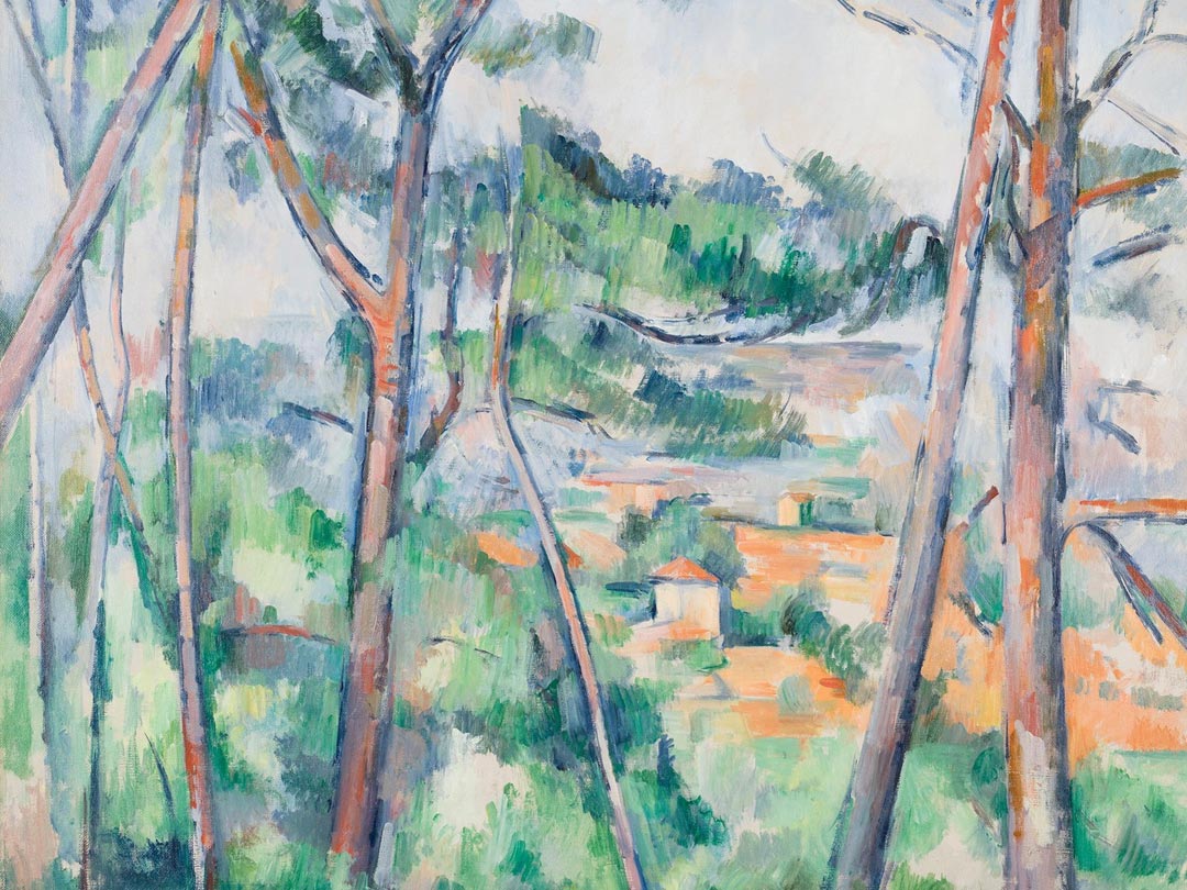 Paul Cezanne, Landscape Near Aix, The Plain of the Arc River, 1892-1895