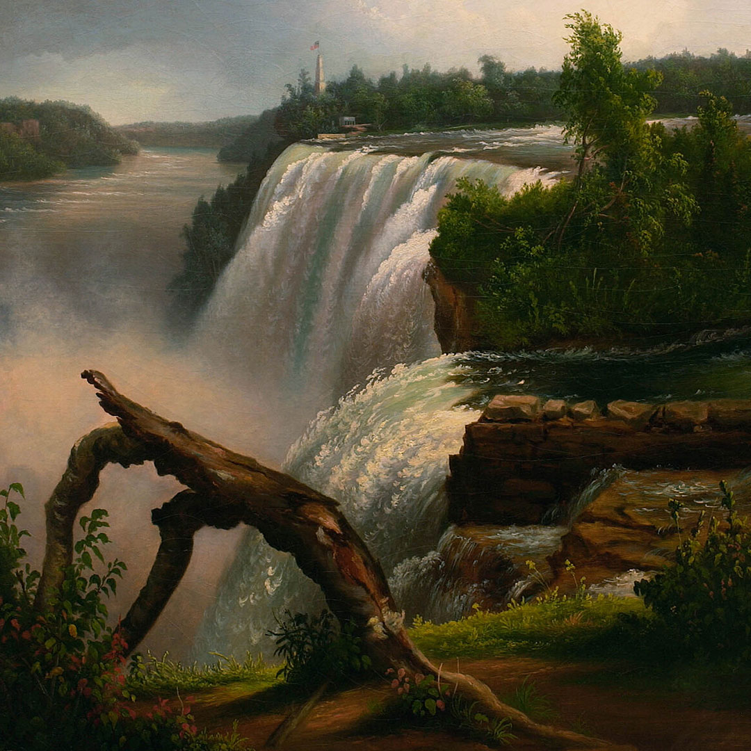 Godfrey Frankenstein, Niagara Falls from Goat Island, 1848