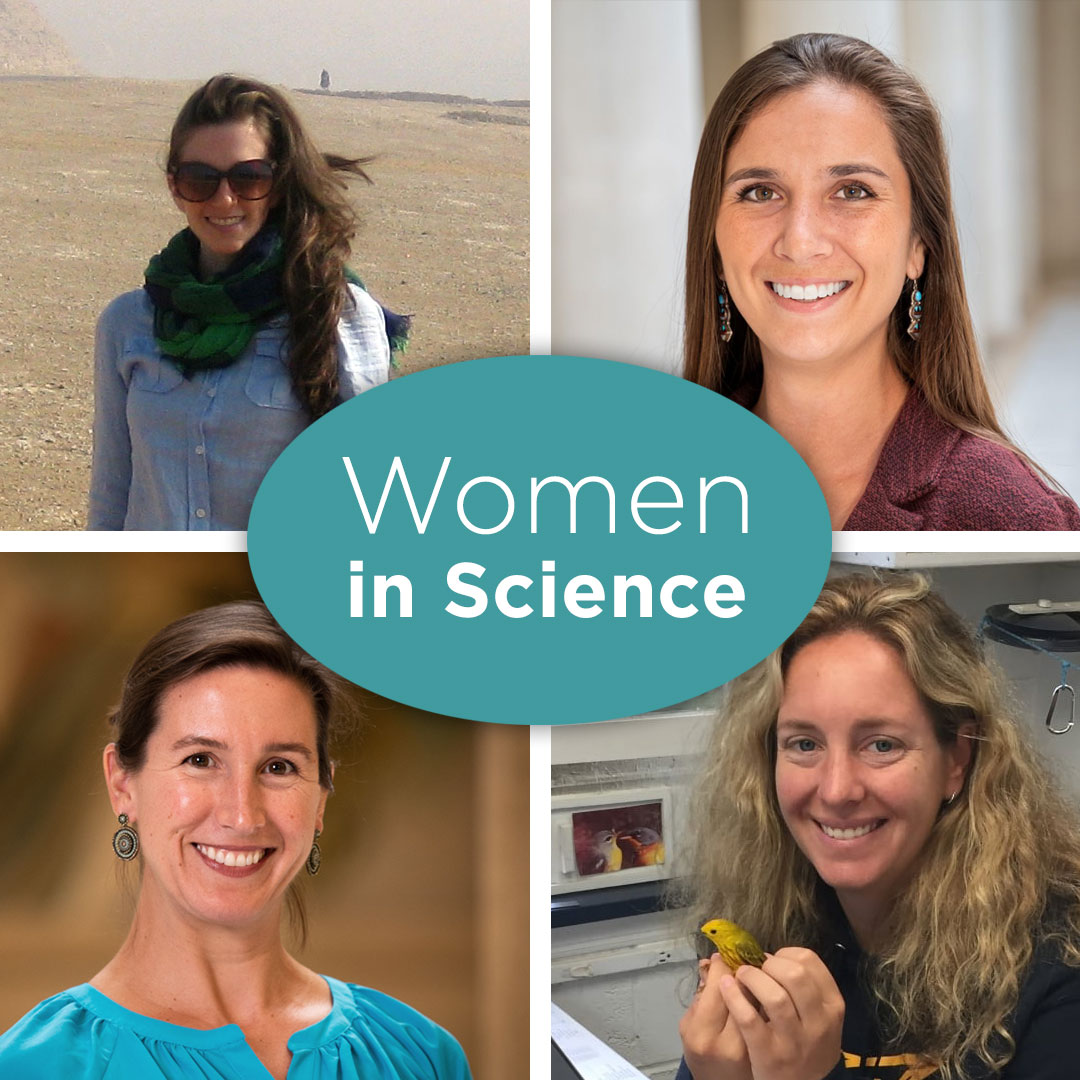 Image of four women in Science