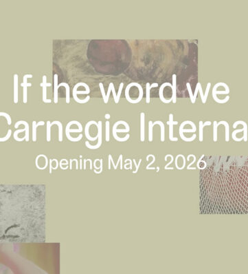 If the word we Carnegie International Members Event