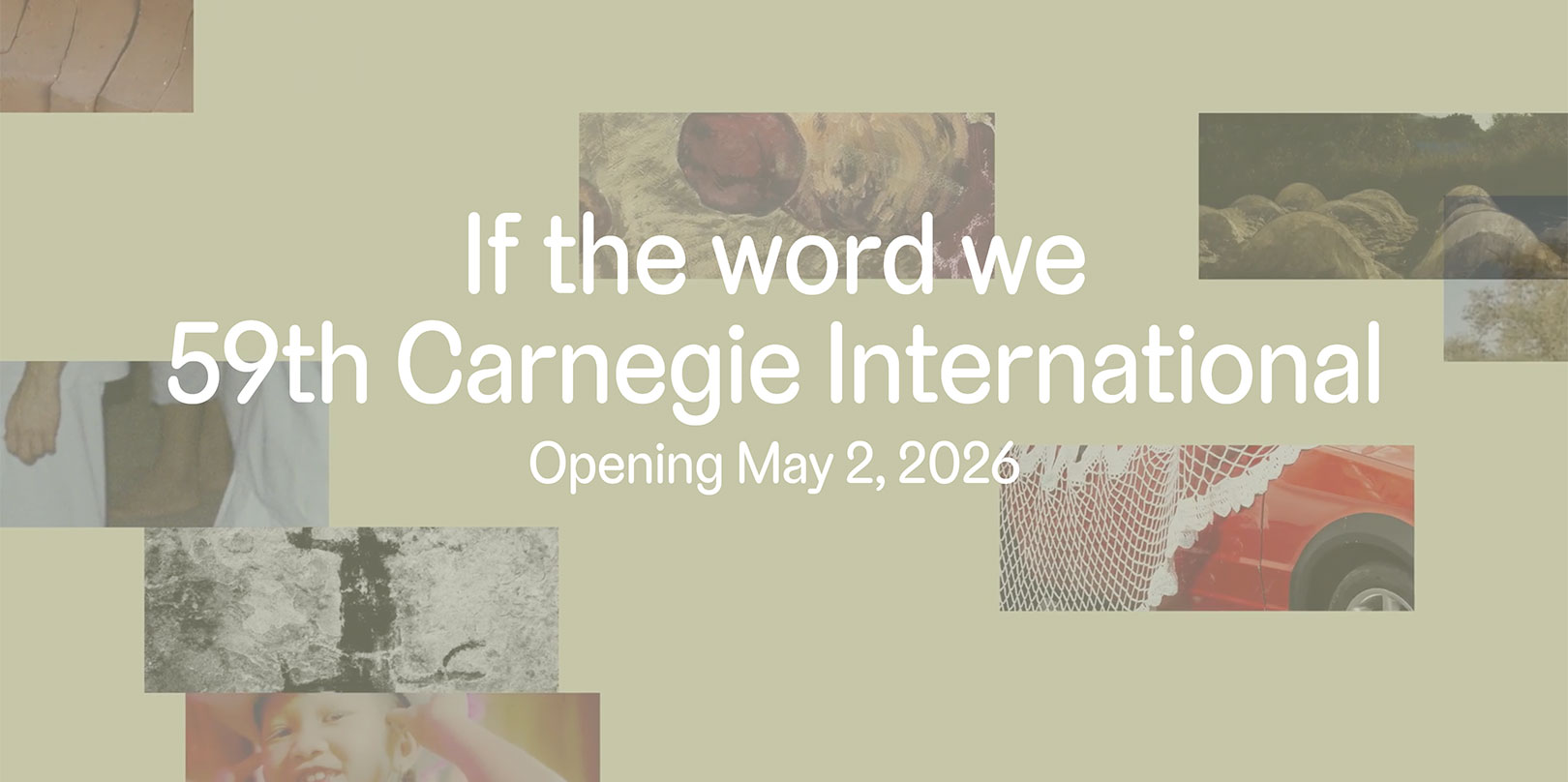 If the word we Carnegie International Members Event