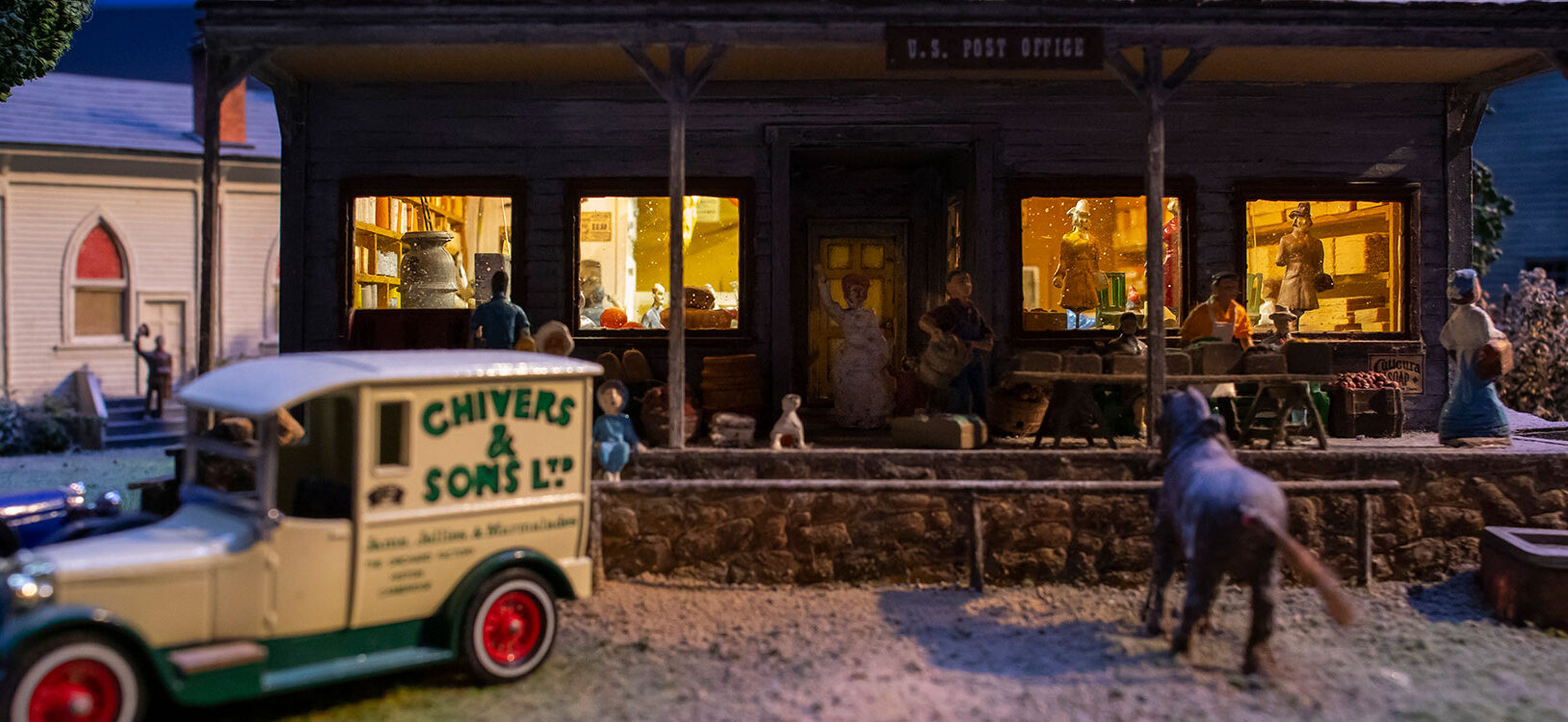 View of a general store.