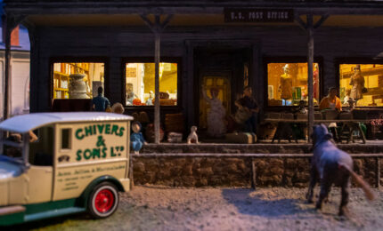 View of a general store.