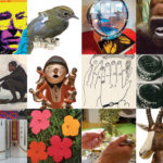 A collection of objects from the museums