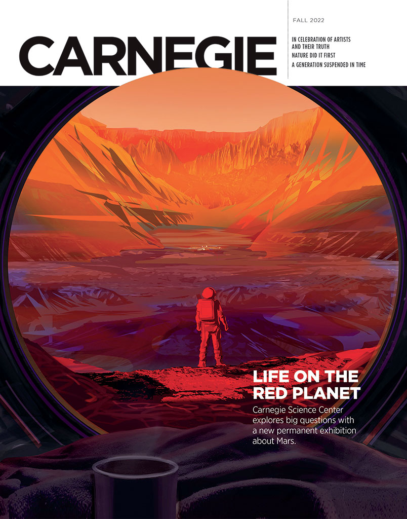 Cover of the Fall 2022 issue of Carnegie magazine