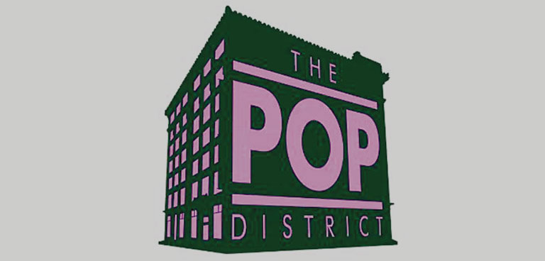 Pop District logo