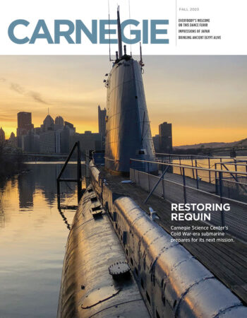 Cover of the Fall 2023 issue of Carnegie magazine