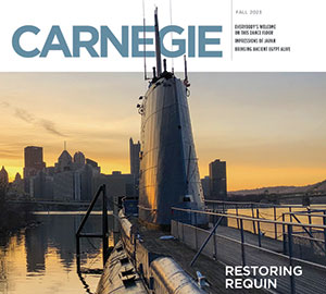 Cover of the Fall 2023 issue of Carnegie magazine