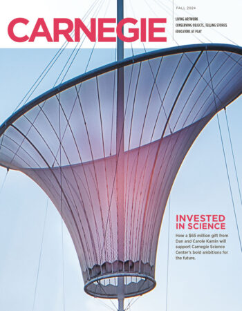 The cover of the Fall 2024 Carnegie magazine.