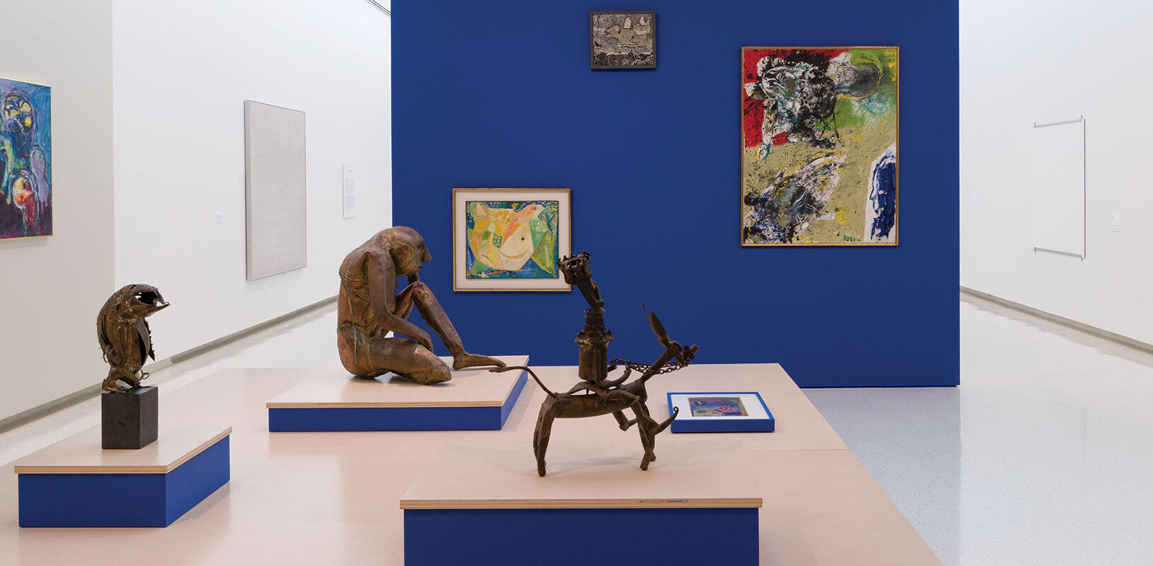 Installation view of the Cobra artwork.