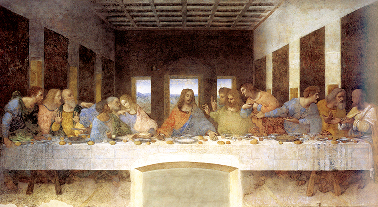 Da Vinci's painting of the Last Supper