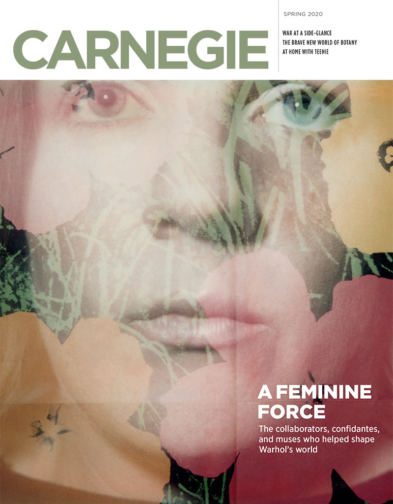 The cover of the 2020 Spring issue of Carnegie Magazine