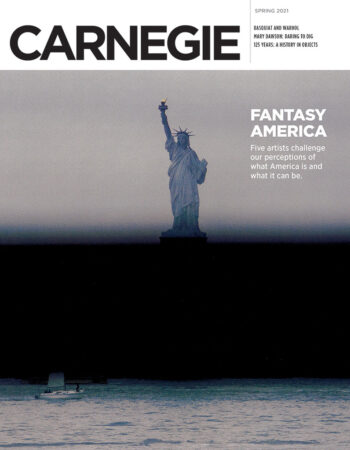 The cover of the SPring 2021 issue of Carnegie Magazine