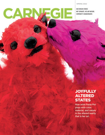 Cover of the Spring 2022 Issue of Carnegie Magazine