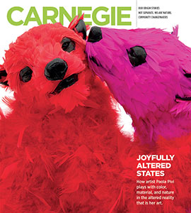 Cover of the Spring 2022 Issue of Carnegie Magazine