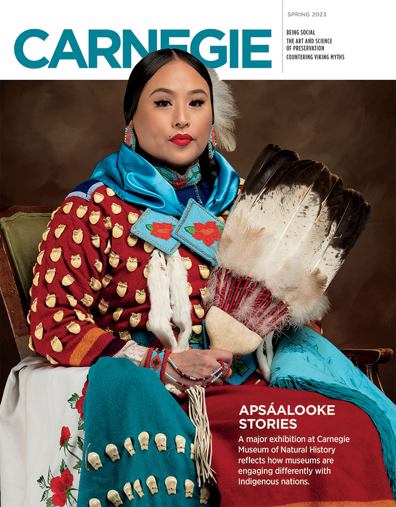 SPring 2023 cover of Carnegie magazine