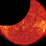 photograph of the solar eclipse