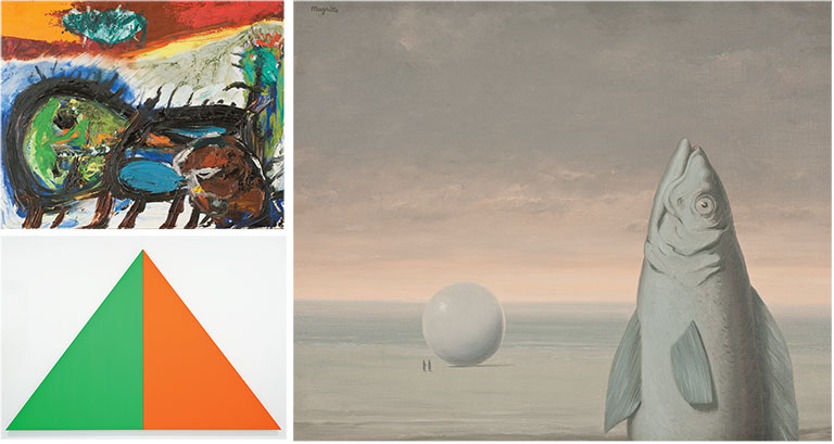 3 artworks from the museum's collection