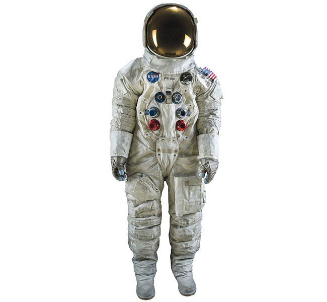 Spacesuit worn by Neil Armstrong on the Apollo 11 mission to the moon