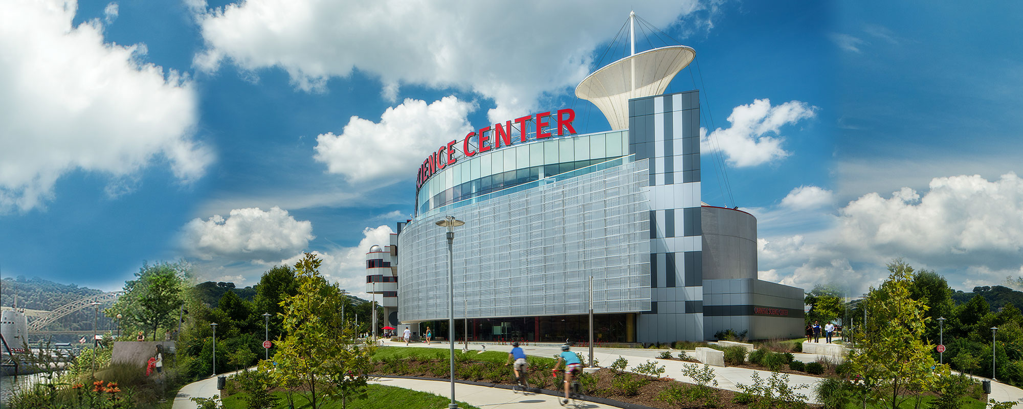 Exterior view of Carnegie SCience Center