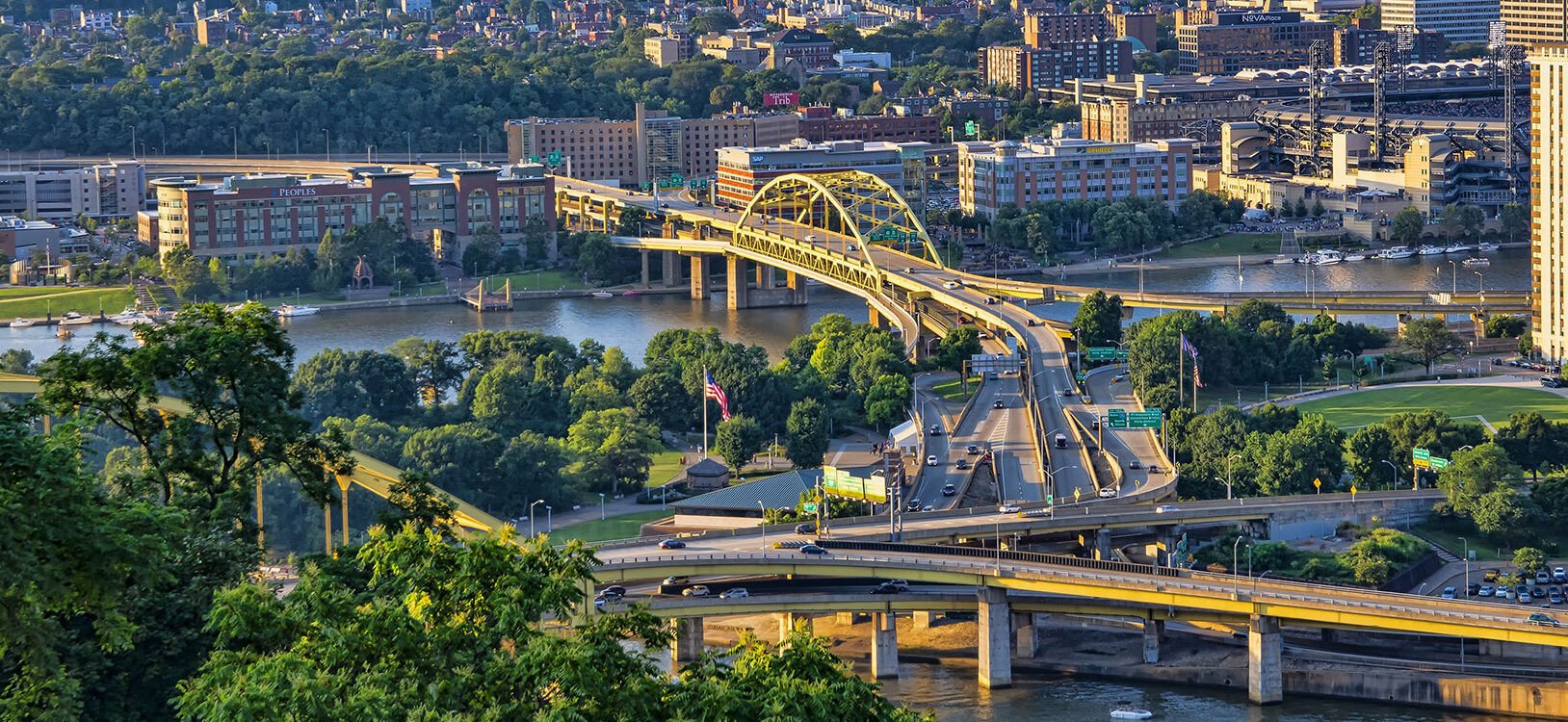 A view of Pittsburgh