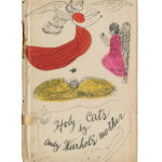 A book with the words Holy Cats by Andy Warhol's Mother, on the cover.