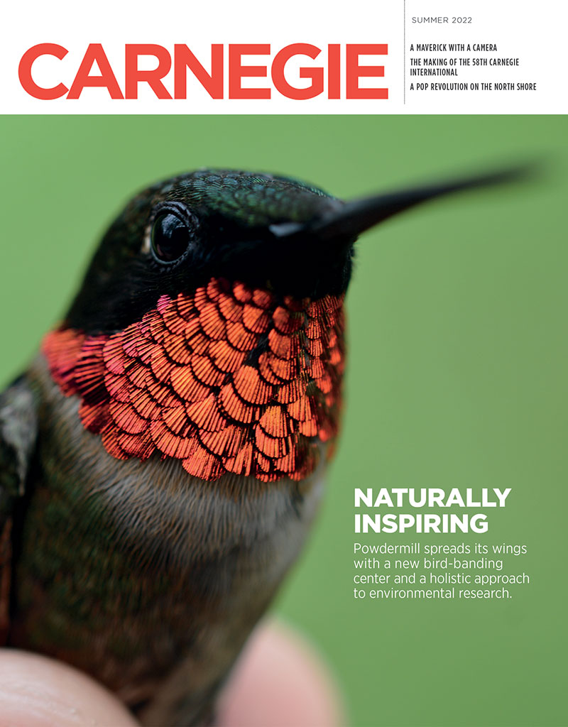 COver of the 2022 Summer issue of Carnegie Magazine.
