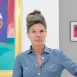 Ingrid Schaffner standing in a gallery of carnegie Museum of art