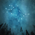 A dramatic photo of constellations.