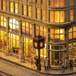 A replica of a vintage department store
