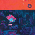 A colorful abstract painting