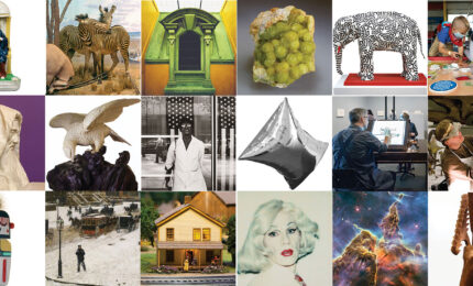 A series of images in a square grid