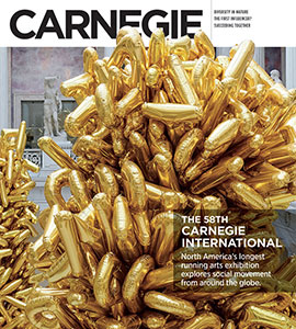 Winter 2022 cover of carnegie magazine